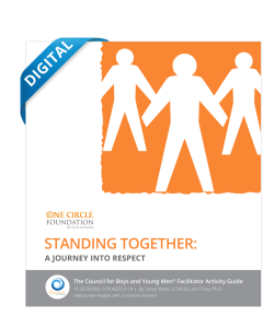 Standing Together: A Journey Into Respect Activity Guide – Digital Flipbook
