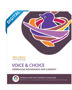 Voice & Choice Activity Guide – Digital Flipbook